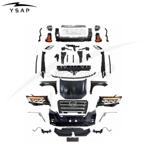 2010-2017 Prado FJ150 Menaik taraf hingga 2022 Polis Bodykit